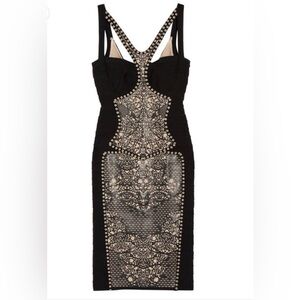 Herve Leger  Print bandage dress